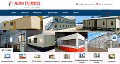Desktop Screenshot of alferoenterprises.net